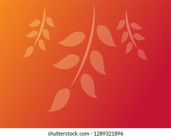 nature background with gradient color and sunlight vector illustration, banner, print, fabric, monitor, screen
