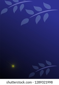 nature background with gradient color and sunlight vector illustration, banner, print, fabric, monitor, screen