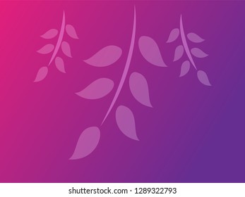 nature background with gradient color and sunlight vector illustration, banner, print, fabric, monitor, screen