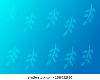 nature background with gradient color and sunlight vector illustration, banner, print, fabric, monitor, screen