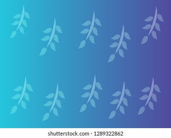 nature background with gradient color and sunlight vector illustration, banner, print, fabric, monitor, screen