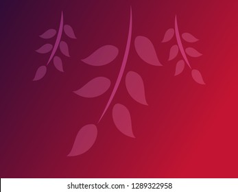 nature background with gradient color and sunlight vector illustration, banner, print, fabric, monitor, screen