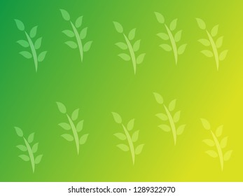 nature background with gradient color and sunlight vector illustration, banner, print, fabric, monitor, screen