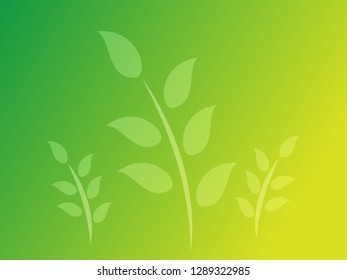 nature background with gradient color and sunlight vector illustration, banner, print, fabric, monitor, screen