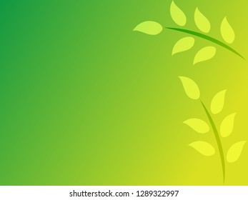 nature background with gradient color and sunlight vector illustration, banner, print, fabric, monitor, screen