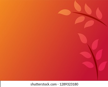 nature background with gradient color and sunlight vector illustration, banner, print, fabric, monitor, screen