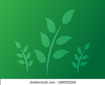 nature background with gradient color and sunlight vector illustration, banner, print, fabric, monitor, screen