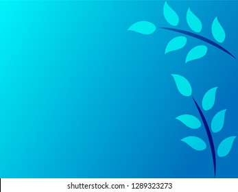 nature background with gradient color and sunlight vector illustration, banner, print, fabric, monitor, screen
