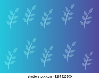nature background with gradient color and sunlight vector illustration, banner, print, fabric, monitor, screen