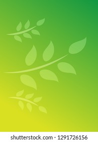 nature background with gradient color and sunlight vector illustration, banner, print, fabric, monitor, screen