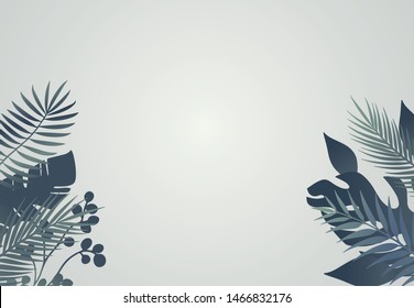 Nature background. Light vector illustraton with flowers.