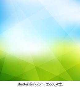 Natureza e fundo. Padrão moderno. Ilustração vetorial abstrata. Pode ser usado para seu site ou apresentação. 