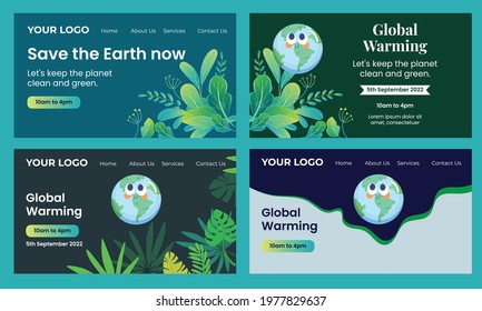 Nature Background, Natural Modern Vector Illustration Concepts For Website And Mobile Website