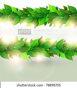 Nature background for summer design