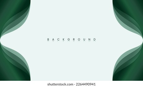 Nature Background Theme with Green Gradation. Suitable for Designs with Beauty and Nature Theme Backgrounds, Flyers, Posters, Social Media Posts, and other Design Templates.