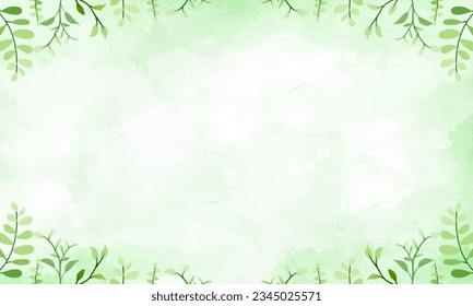 Nature Background Vector Design Template

