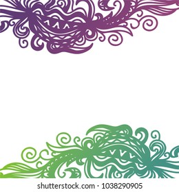 Nature background. Vector illustration