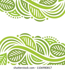 Nature background. Vector illustration