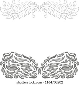 Nature background. Vector illustration