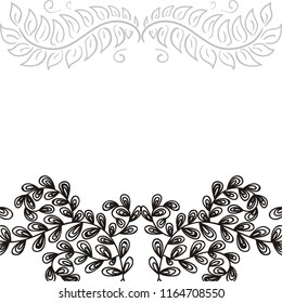 Nature background. Vector illustration