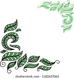 Nature background. Vector illustration