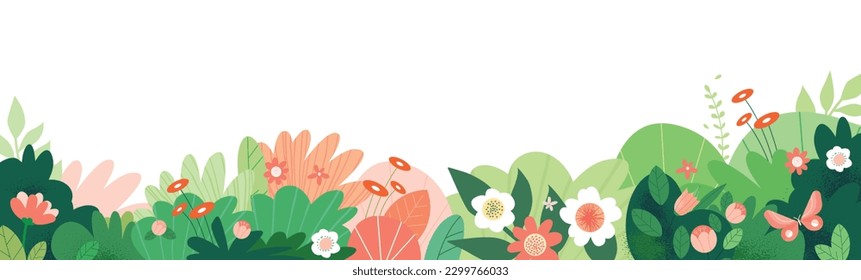 Fondo natural. Ilustración vectorial para diseño gráfico y web, medios sociales, banner, boda, publicidad, 