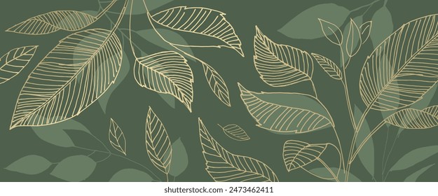 Nature background. Vector illustration for graphic and web design, marketing, social media and business presentation. 