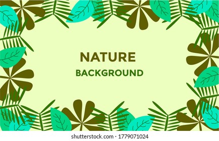 Nature background vector template for design  - Shutterstock ID 1779071024