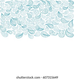Nature background of water drops.. Vector illustration.