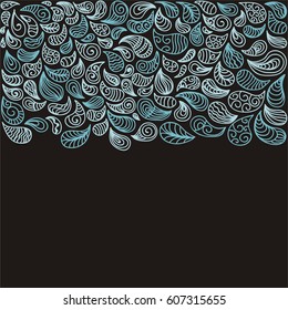 Nature background of water drops.. Vector illustration.
