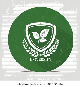 Nature badge symbol,vector