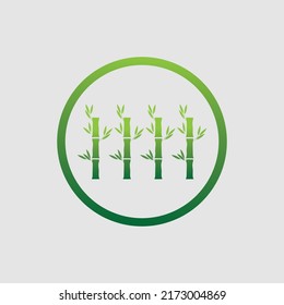 diseño de ilustraciones vectoriales de Bamboo Naturaleza 