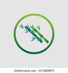 nature Bamboo Logo vector illustration design 