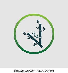 nature Bamboo Logo vector illustration design 