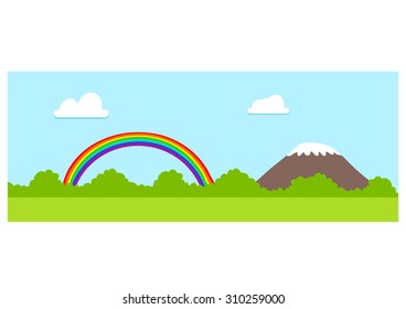 nature banner vector