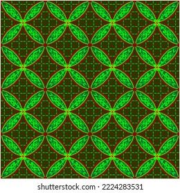 nature batik print and patent background