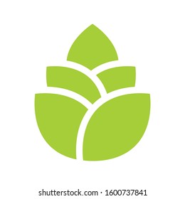 nature bean spout seed logo