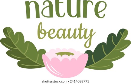 Nature Beauty Banner Vector Illustration