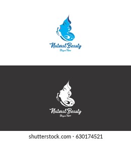 Nature Beauty Log in Vector