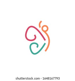 Nature beauty logo template vector icon design