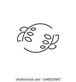 Nature beauty logo template vector icon design
