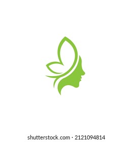 Nature Beauty Vector Logo Template