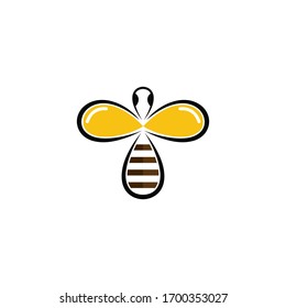 Vektorillustration des Naturebe-Honey-Logos