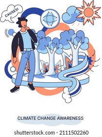 Nature biodiversity mother earth, climate change awareness ecological. Climate action, forestation and recycling awareness. Global warming, save our planet environmental protection. Creative metaphor