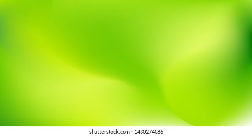 Nature Blurred Green background. Abstract gradient with light backdrop. Vector illustration. Ecology concept for your graphic design, banner, poster, wallpapers, themes