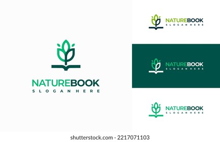 Logo-Designs für Naturbücher, Logo für Naturerziehung