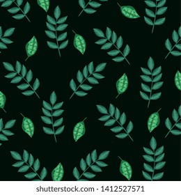 nature branches leaves plants style