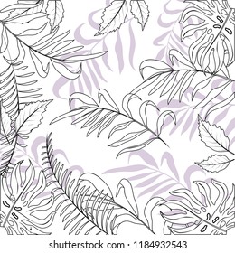 nature branches plants with exotic leaves