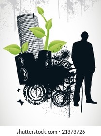Nature Business City