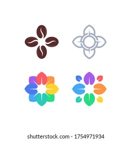 nature business logo design vector